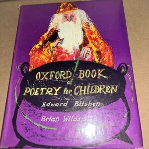 Oxford Book of Poetry for Children -compiled by Edward Blishen- preloved